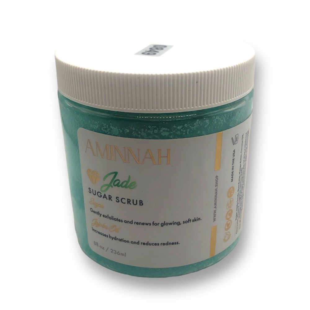 Aminnah Jade Sugar Scrub Exfoliation Renews New